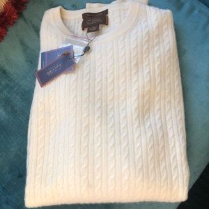 Tasso Elba 100% Cashmere Luxe Sweater XXL new